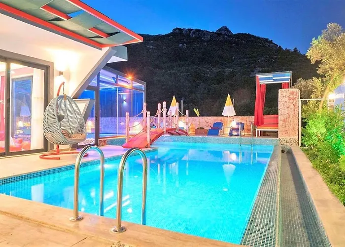 İslamlar 3 Bedroom Secluded With Private Pool Villa Kalkan