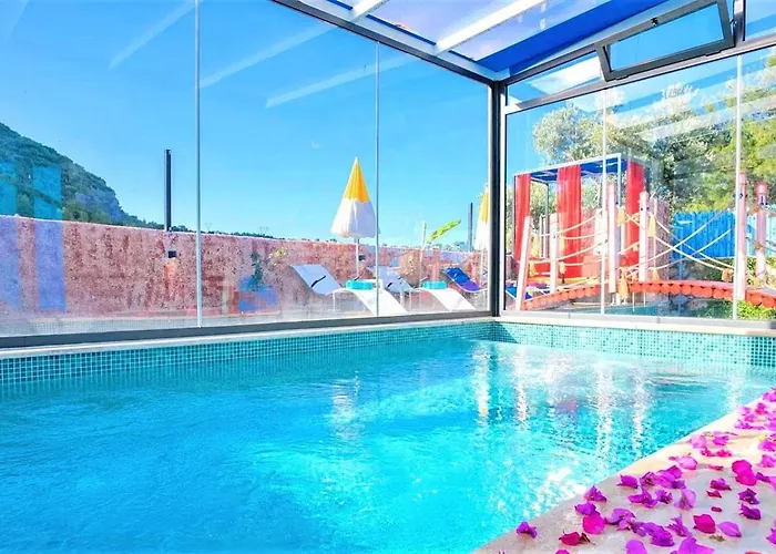 İslamlar 3 Bedroom Secluded With Private Pool Villa Kalkan