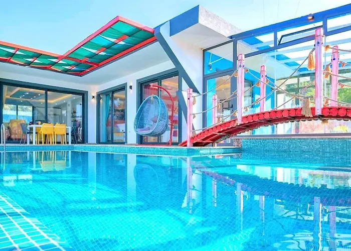 İslamlar 3 Bedroom Secluded With Private Pool Villa Kalkan