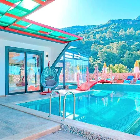 İslamlar 3 Bedroom Secluded With Private Pool カルカン